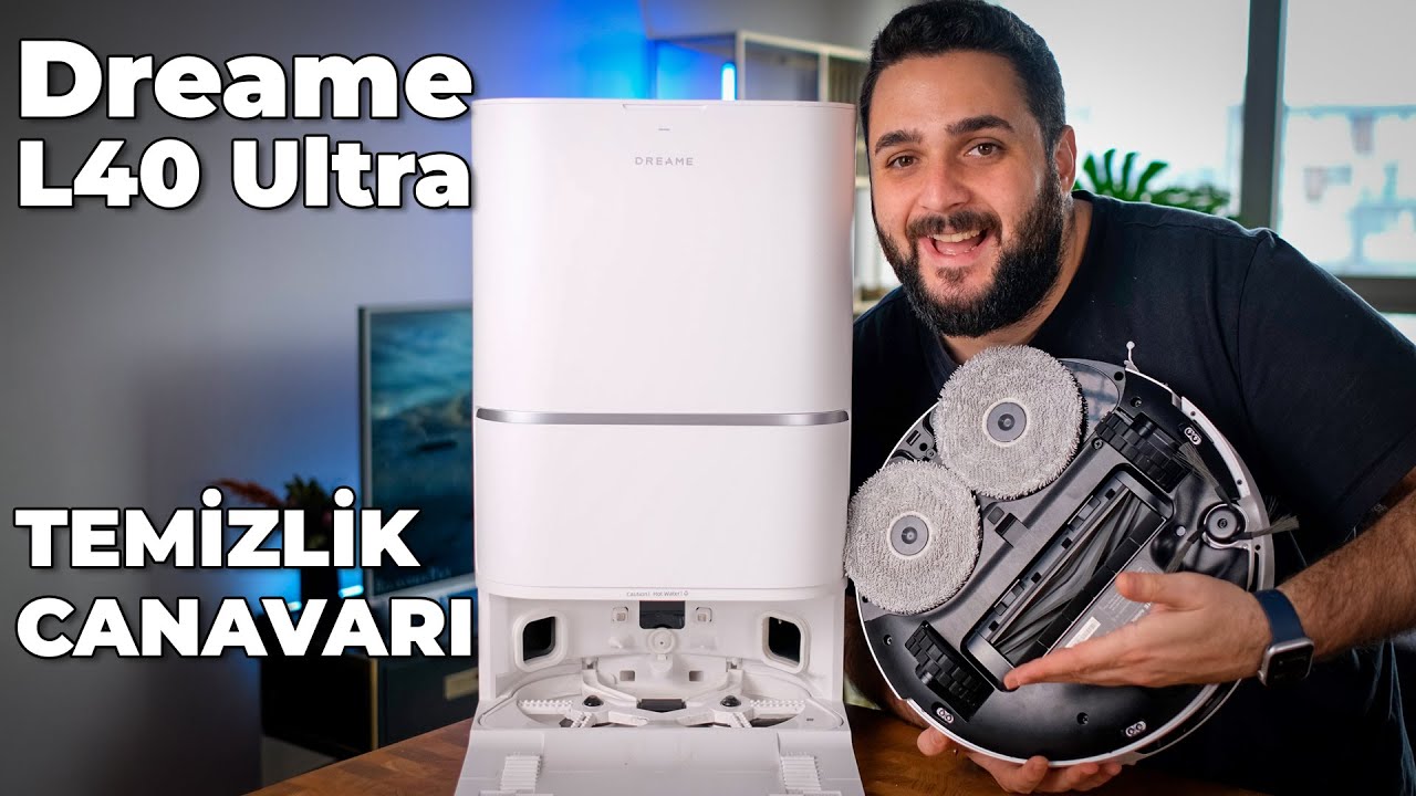 EVİ TERTEMİZ YAPAN ROBOT SÜPÜRGE - Dreame L40 Ultra İncelemesi