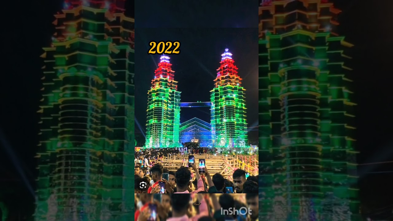 Kalyani ITI more Durga Puja pendal 2016 to 2025 #durgapuja2025 #durgapuja #kalyaniitimoredurgapuja