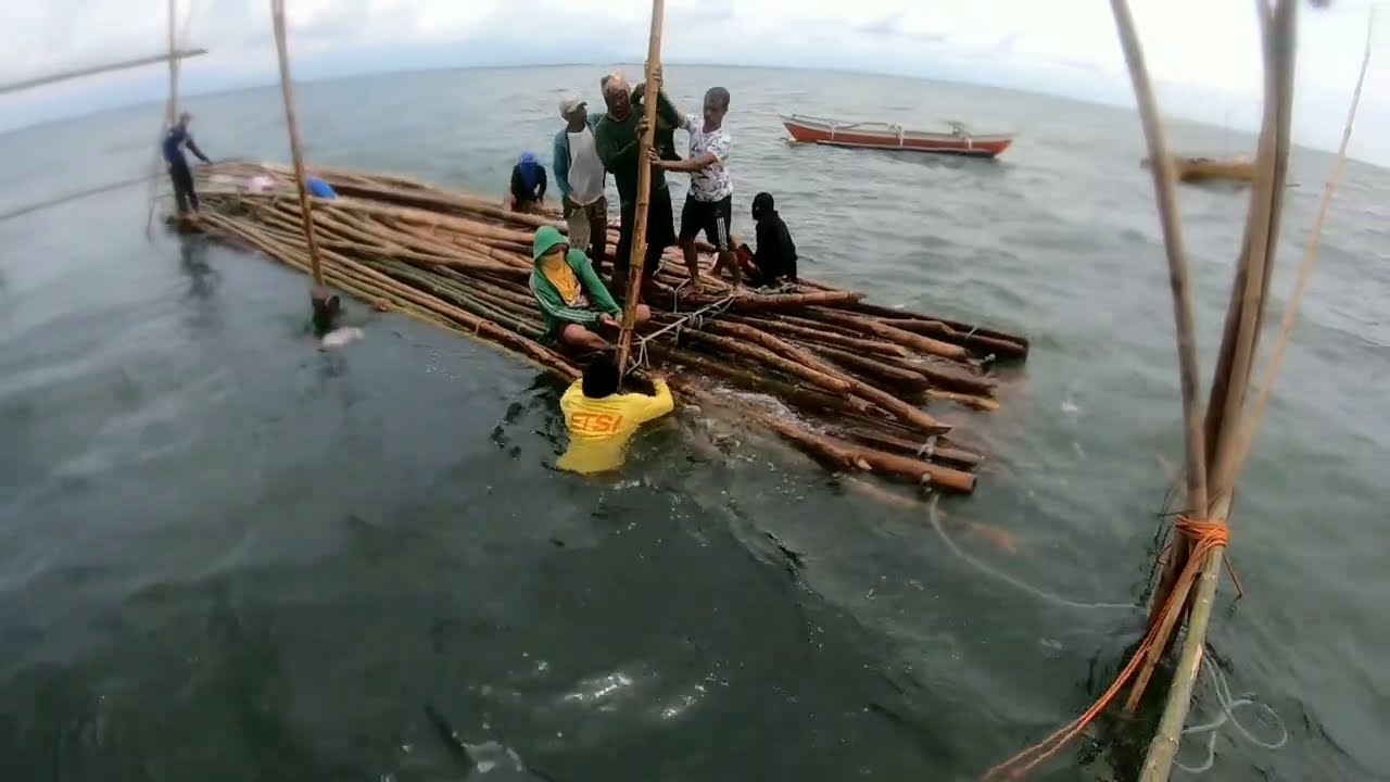 Fish Trap na (Tangkal2x),,Paano ginagawa at Paano nakakahuli ng isda?