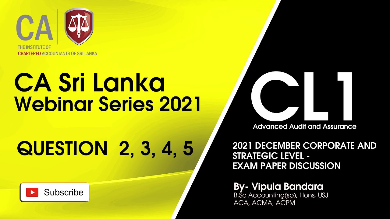 CL1 - 2021 December Exam Paper - 2, 3, 4 & 5
