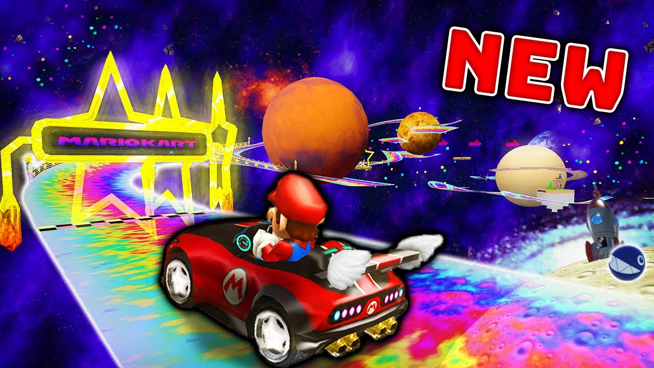 They REMADE the BEST Rainbow Road? - NEW Mario Kart Wii Custom Tracks