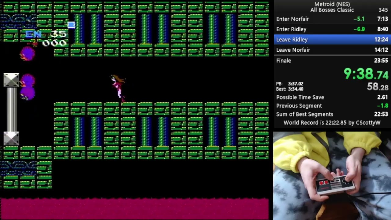 Metroid All Bosses Classic 