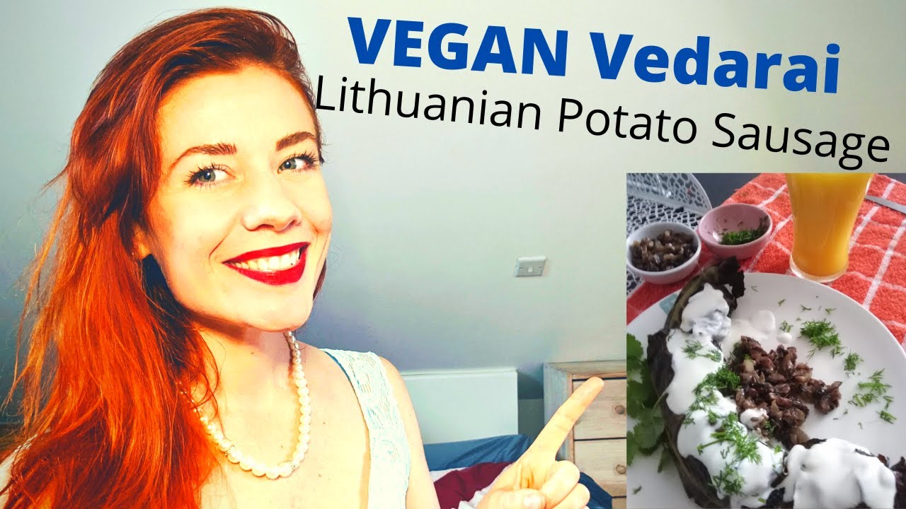 Vegan Lithuanian Potato Sausage / Veganiski Vedarai