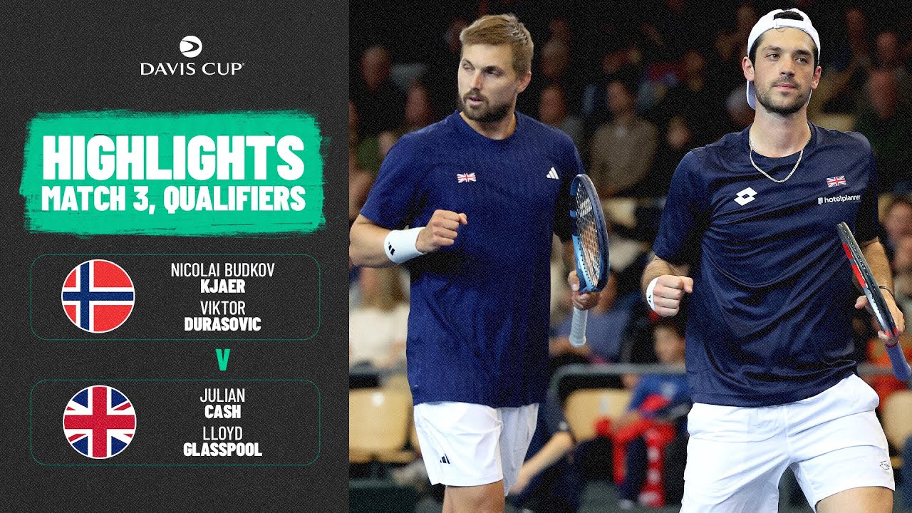 Cash and Glasspool WIN IT! | Norway v Great Britain | 2026 Davis Cup Qualifiers 1st Round Highlights
