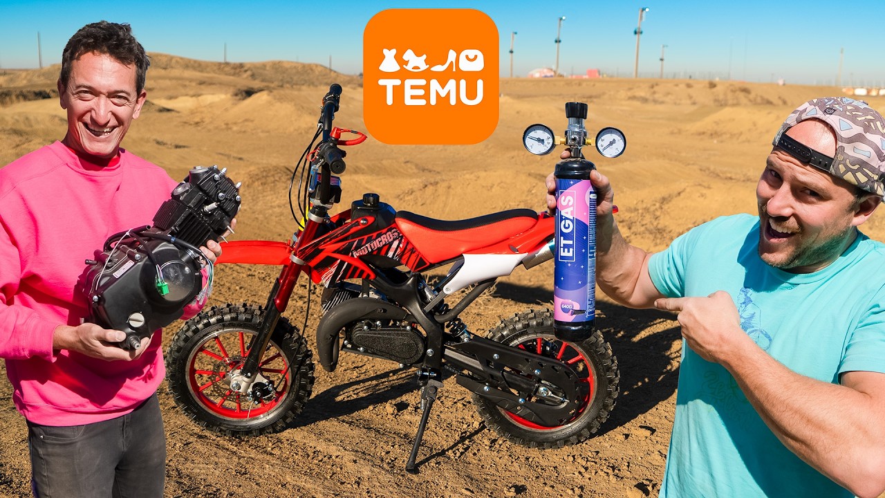 Upgrading Temu Dirt Bikes: INSANE RESULTS