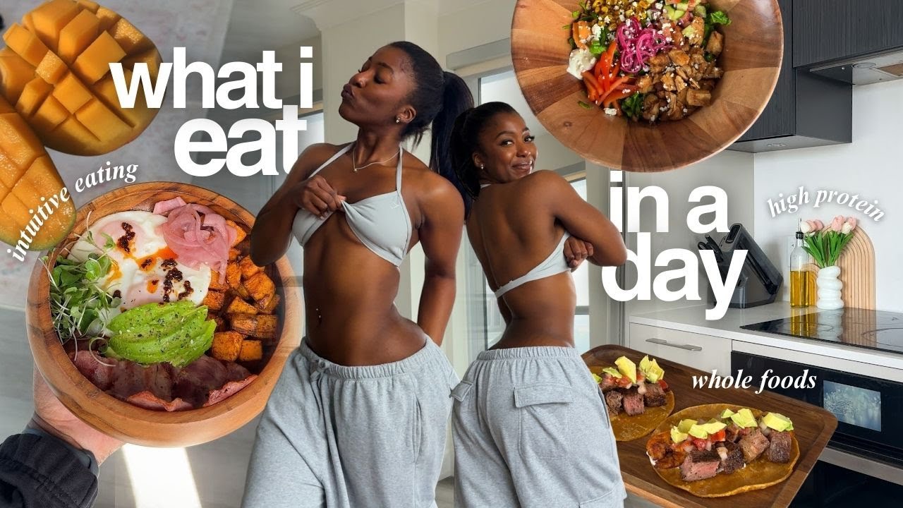 WHAT I EAT IN A DAY | high protein, weight loss, healthy meals