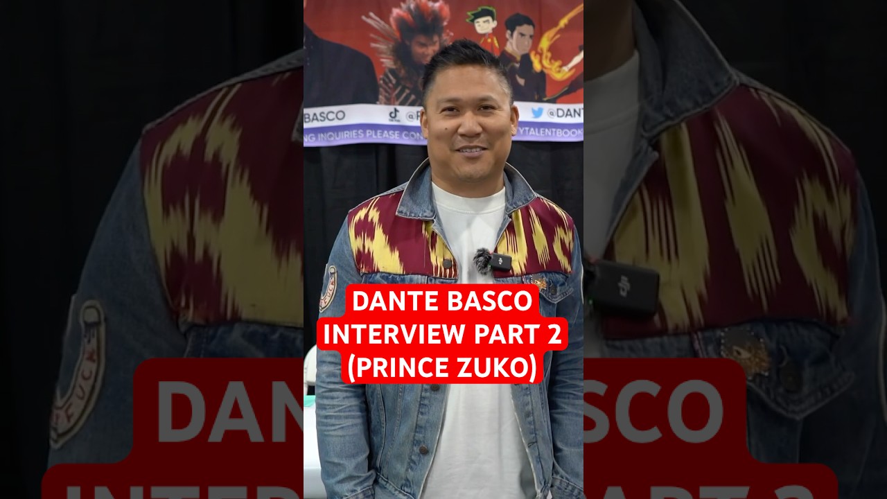 Dante Basco Interview! #avatar #zuko #avatarthelastairbender #starwarsrebels #pokemon #voiceactor