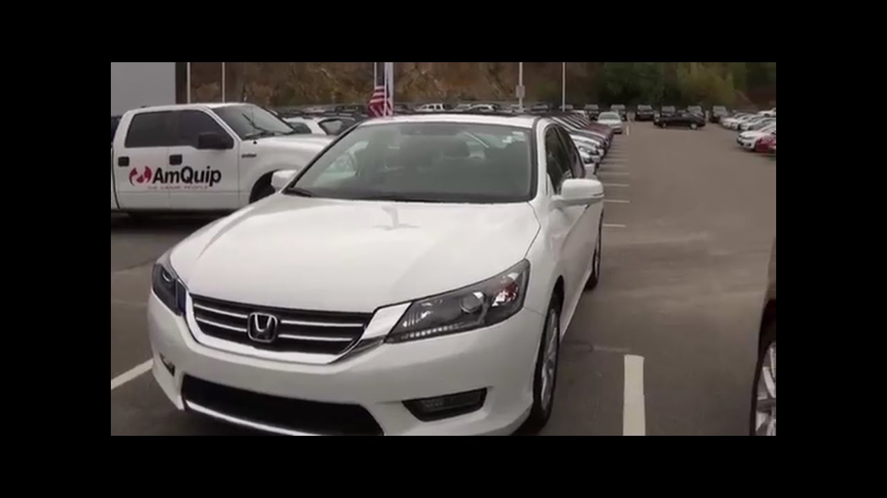 2014 Honda Accord EX-L Navi Startup, Walkaround, & Full Tour