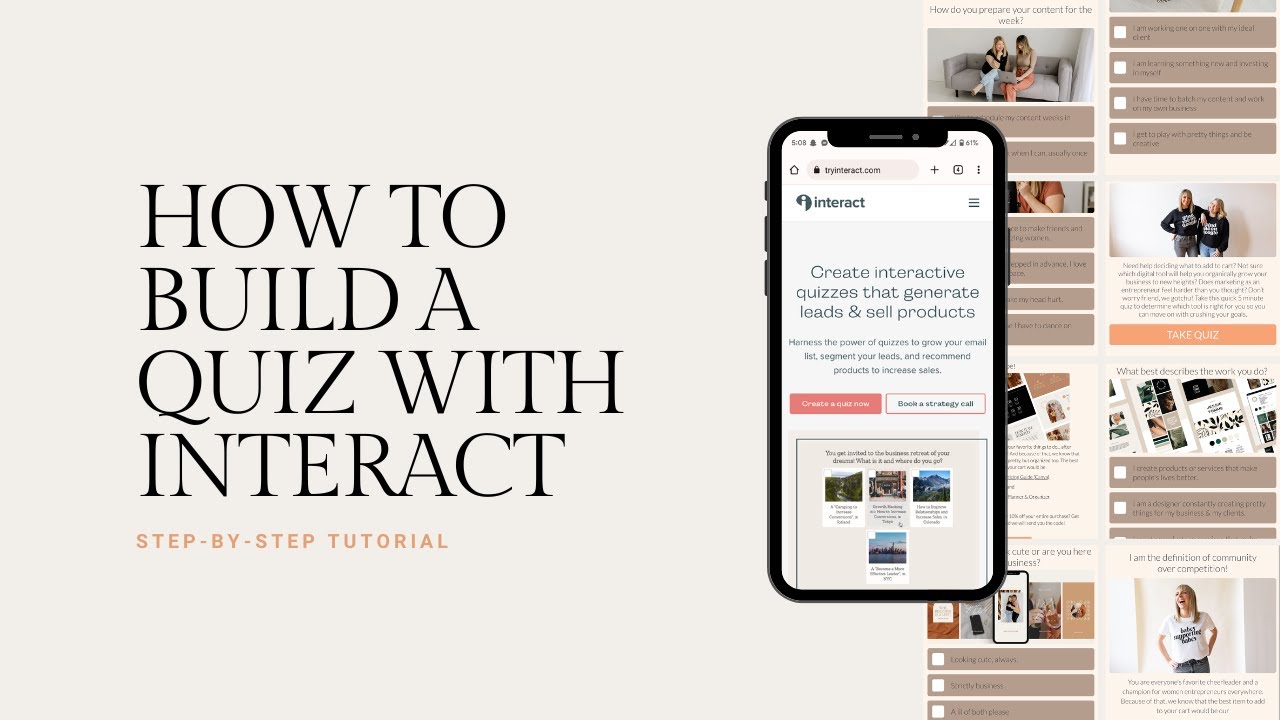 How To Build A Quiz With Interact (Tutorial)
