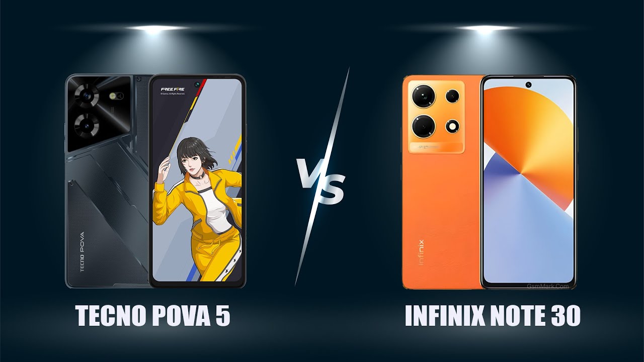 Tecno Pova 5 နဲ့ Infinix Note 30 ဘာကိုရွေးမလဲ..