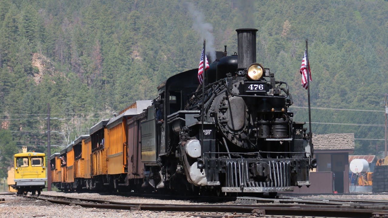 Steam Trains on the Durango & Silverton Narrow Gauge Railroad 2025