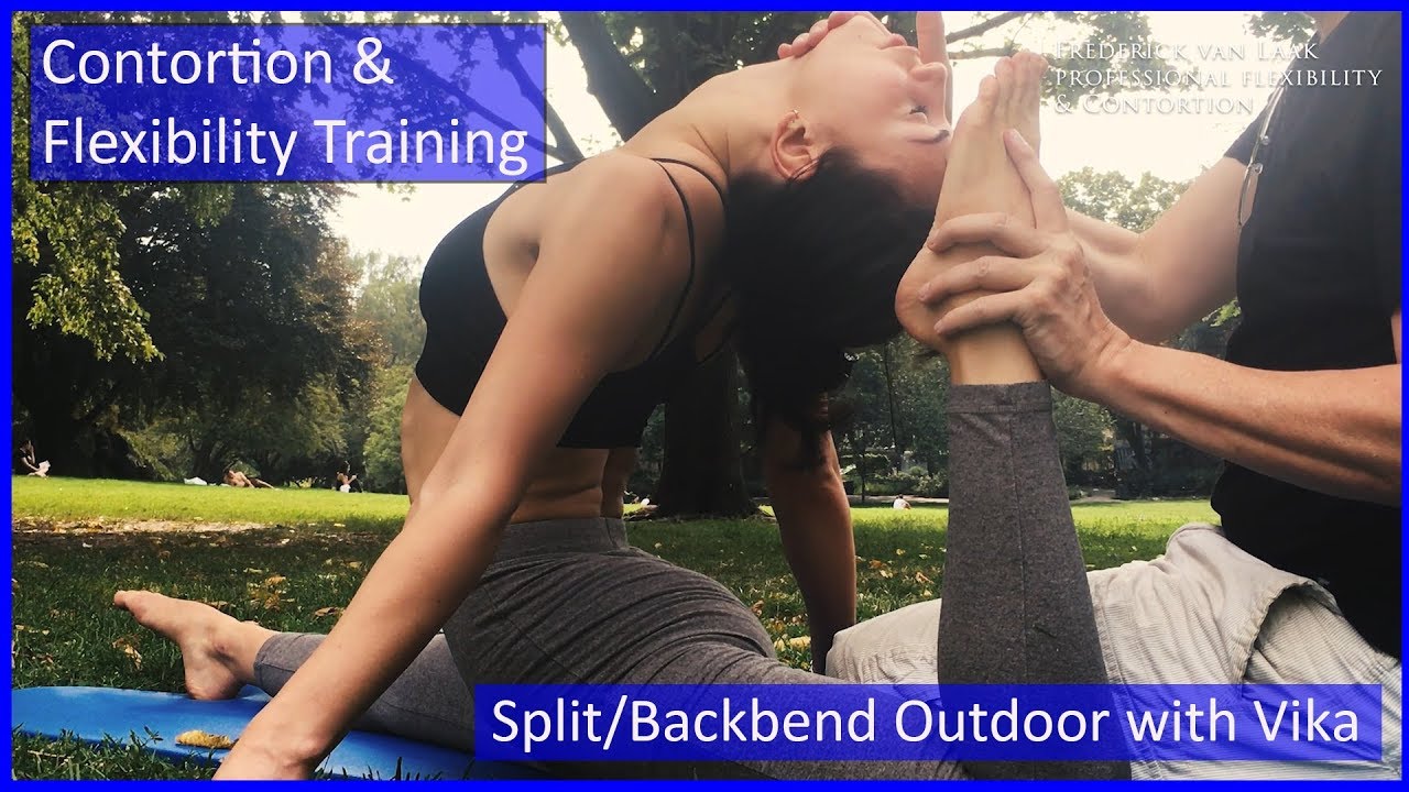 86 Flexyart Contortion Training: Split/Back Combo  - Also for Yoga, Pole, Ballet, Dance People