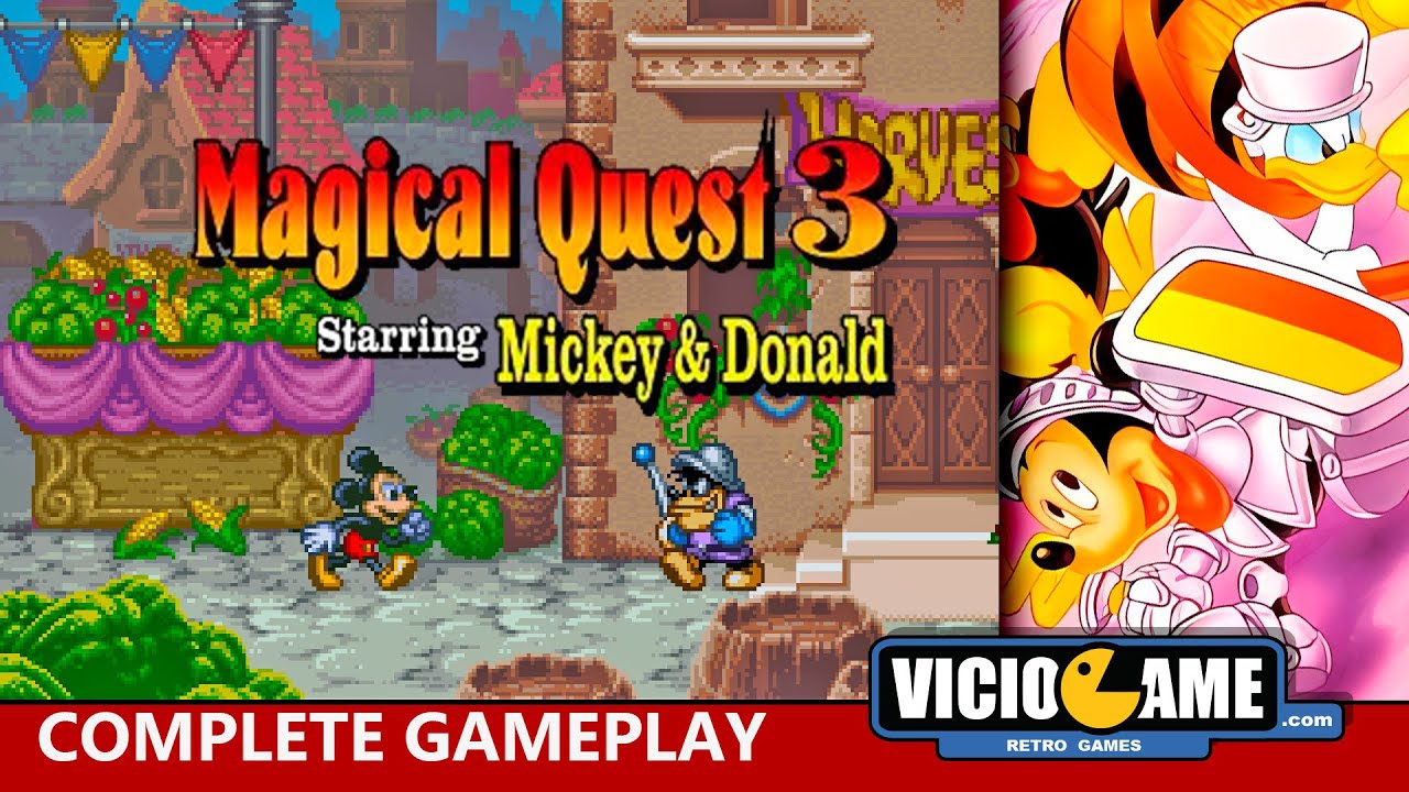 🎮 Magical Quest 3 (Super Nintendo) Complete Gameplay