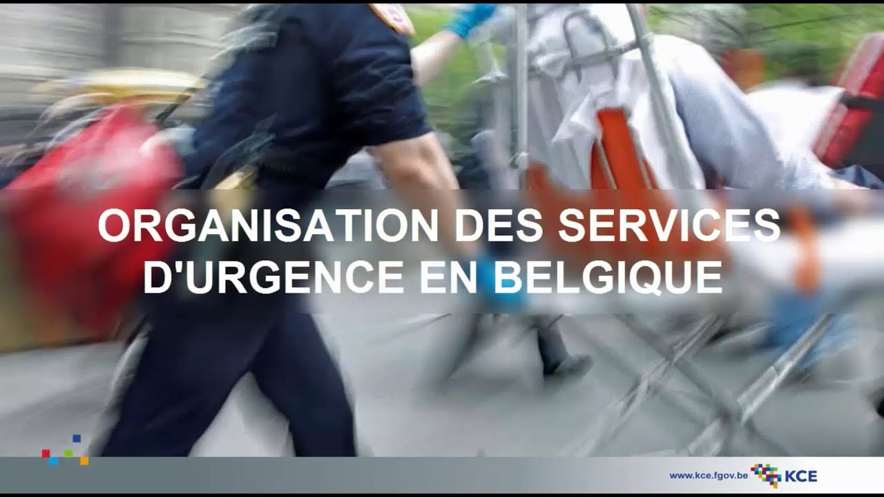 Organisation des services d'urgence en Belgique