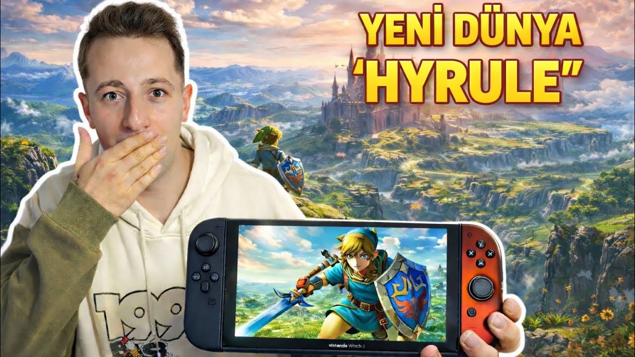 BU HEDİYE HAYATIMI DEĞİŞTİREBİLİR! 😱 | SWITCH 2 THE LEGEND OF ZELDA TÜRKÇE #1
