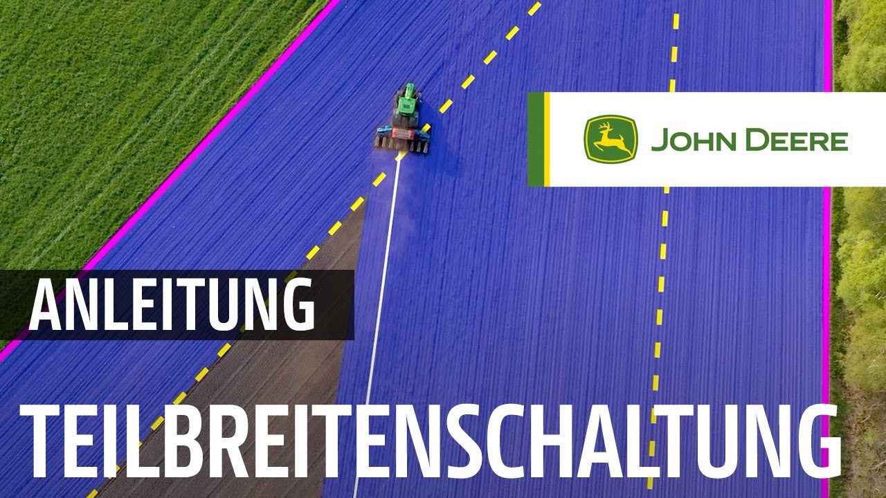 G5-Display | Anleitung zur Einrichtung der Teilbreitenschaltung