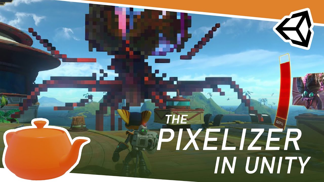 Ratchet & Clank Pixelizer FX in Unity | GPUMAN