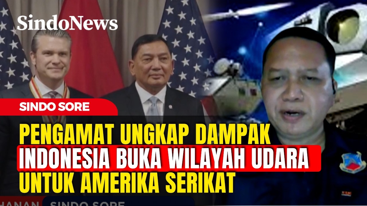 Kerja Sama Pertahanan dengan AS, Indonesia Bisa Terseret ke Perang Timur Tengah?| Sindo Sore | 14/04