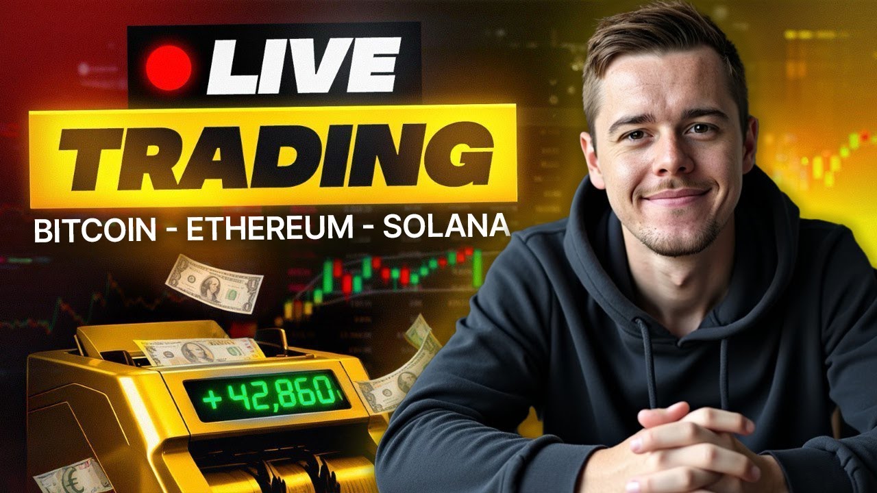 🚨 Bitcoin im Abverkauf &ndash; geht es JETZT noch tiefer? | LIVE TRADING