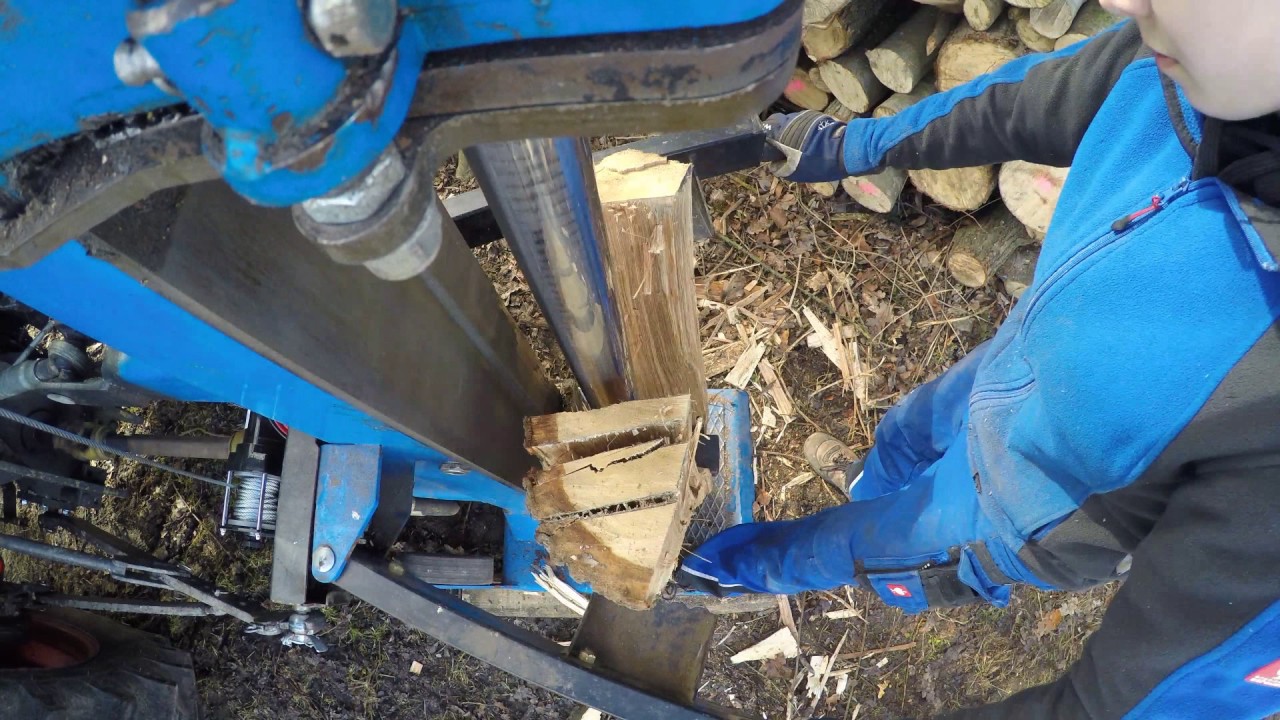 [GoPro/Timelapse] Holzspalten | Fendt Farmer 103 LS