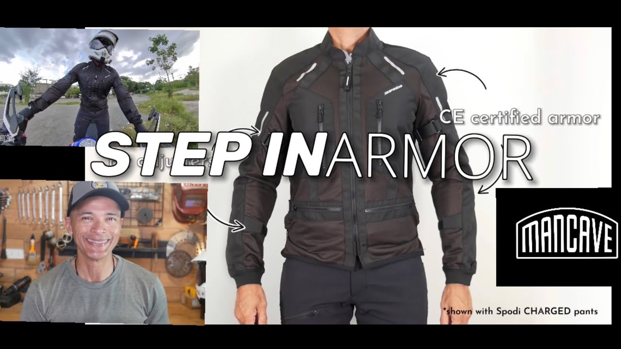 Мужская берлога: Spidi Step in Armor