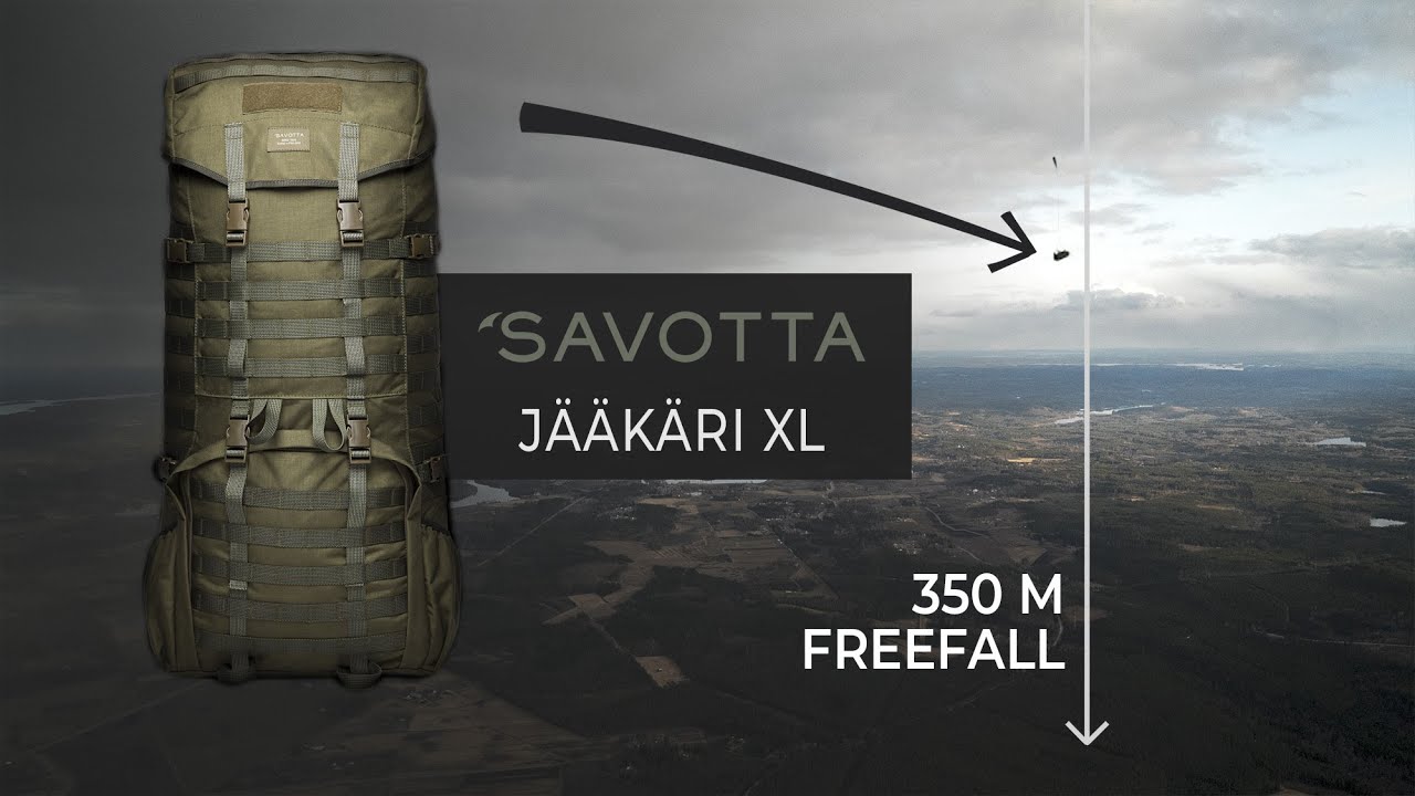 Savotta, Jääkäri XL torture test 350 m freefall