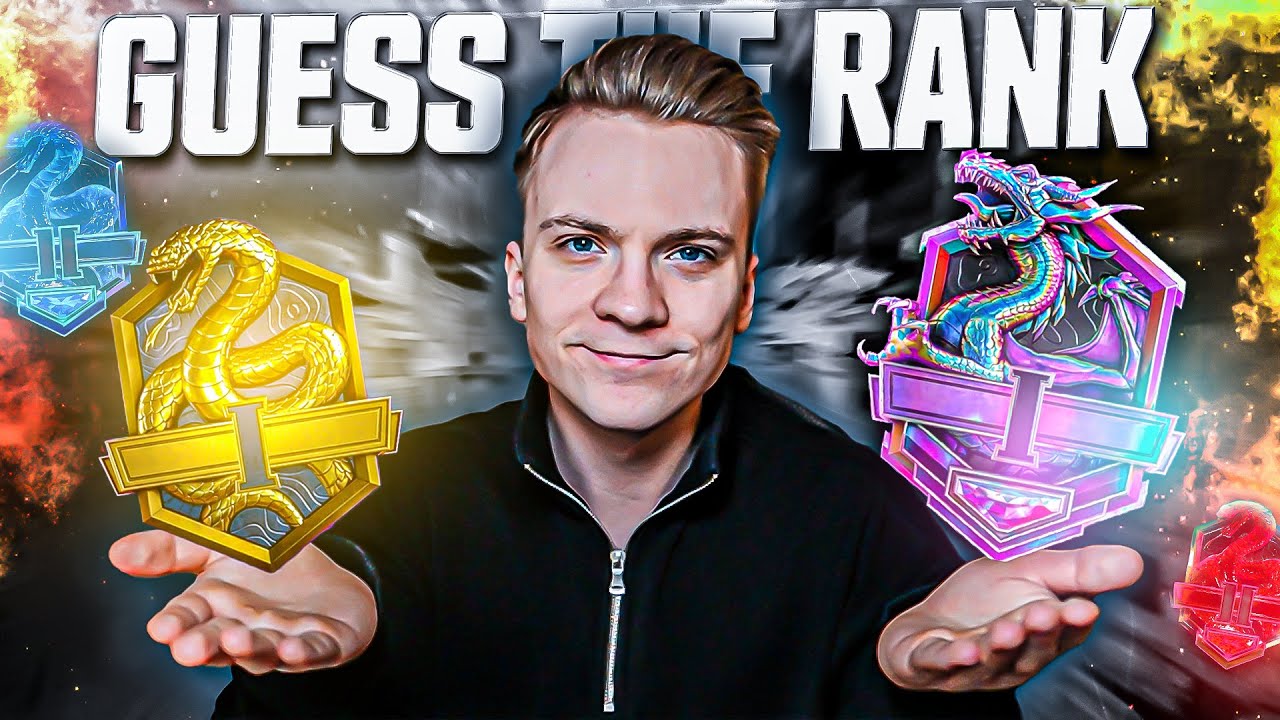 Ich errate EUREN RANG in Warzone RANKED! (Unmöglich)