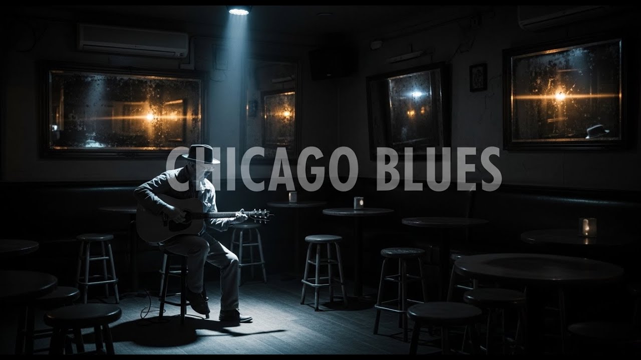 Chicago Blues – 12 Hours Slow Blues for After Midnight Listening