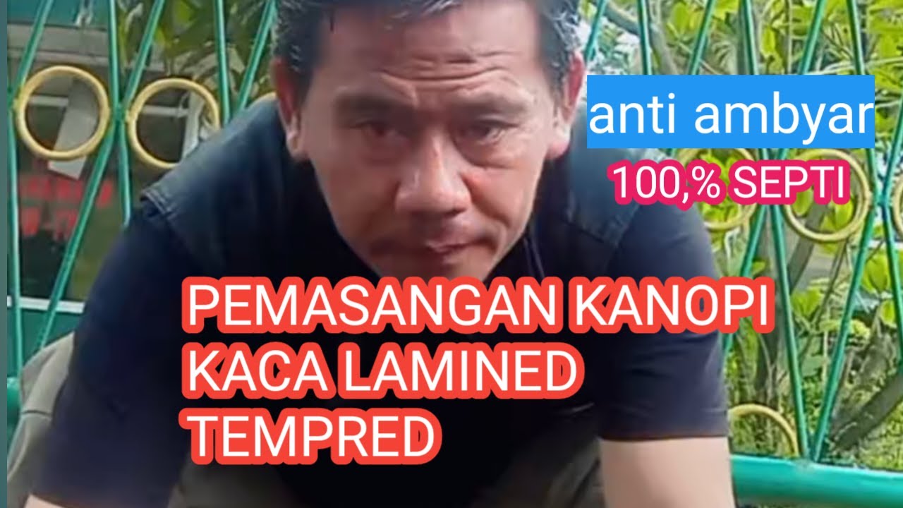 kanopi kaca tempred rumah minimalis@zona glas13579