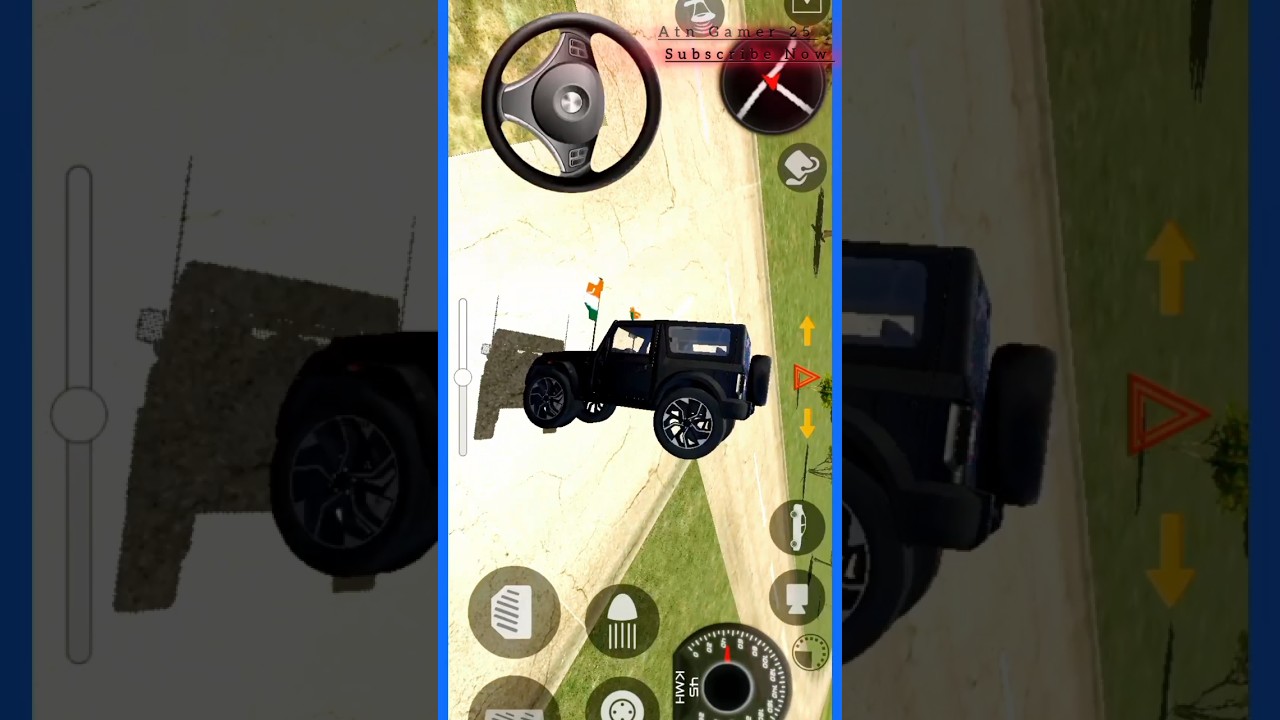 Modified Mahindra😈 Thar Car Games🔥: Indian Cars (Gadi Wala Game) Car Game Android Gameplay 2026🚘