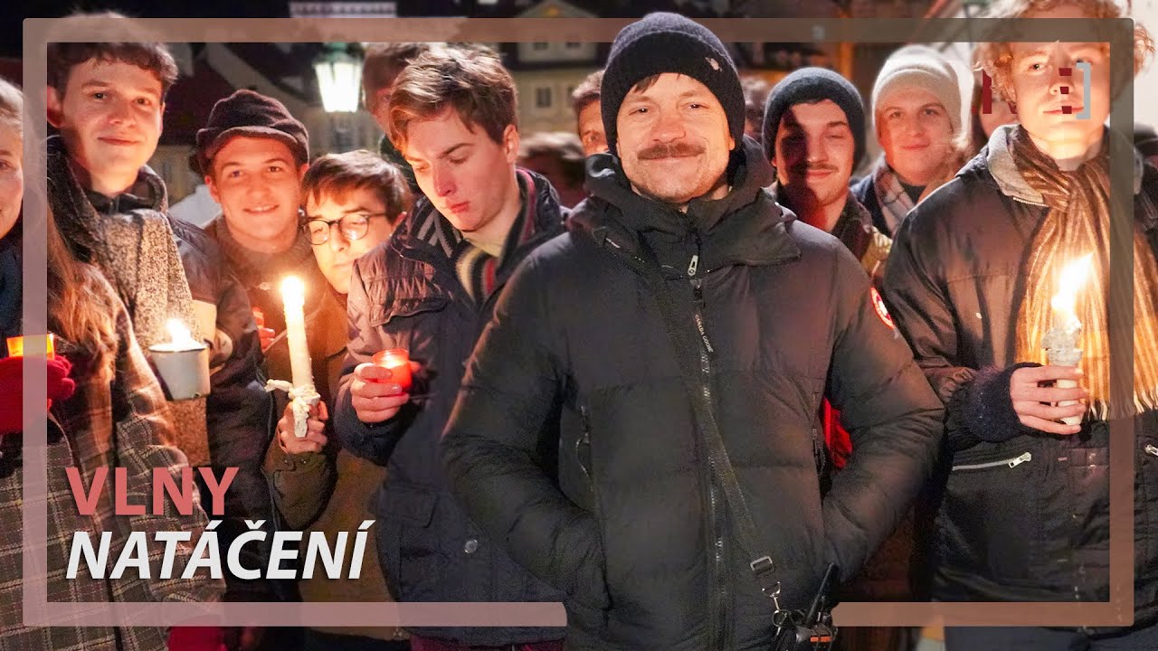 Jiří Mádl a film Vlny, podívejte se na natáčení v Nerudově ulici