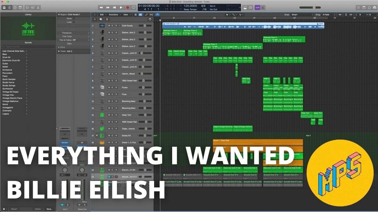 everything i wanted – Logic Pro Remake with Stock Plugins + Project File