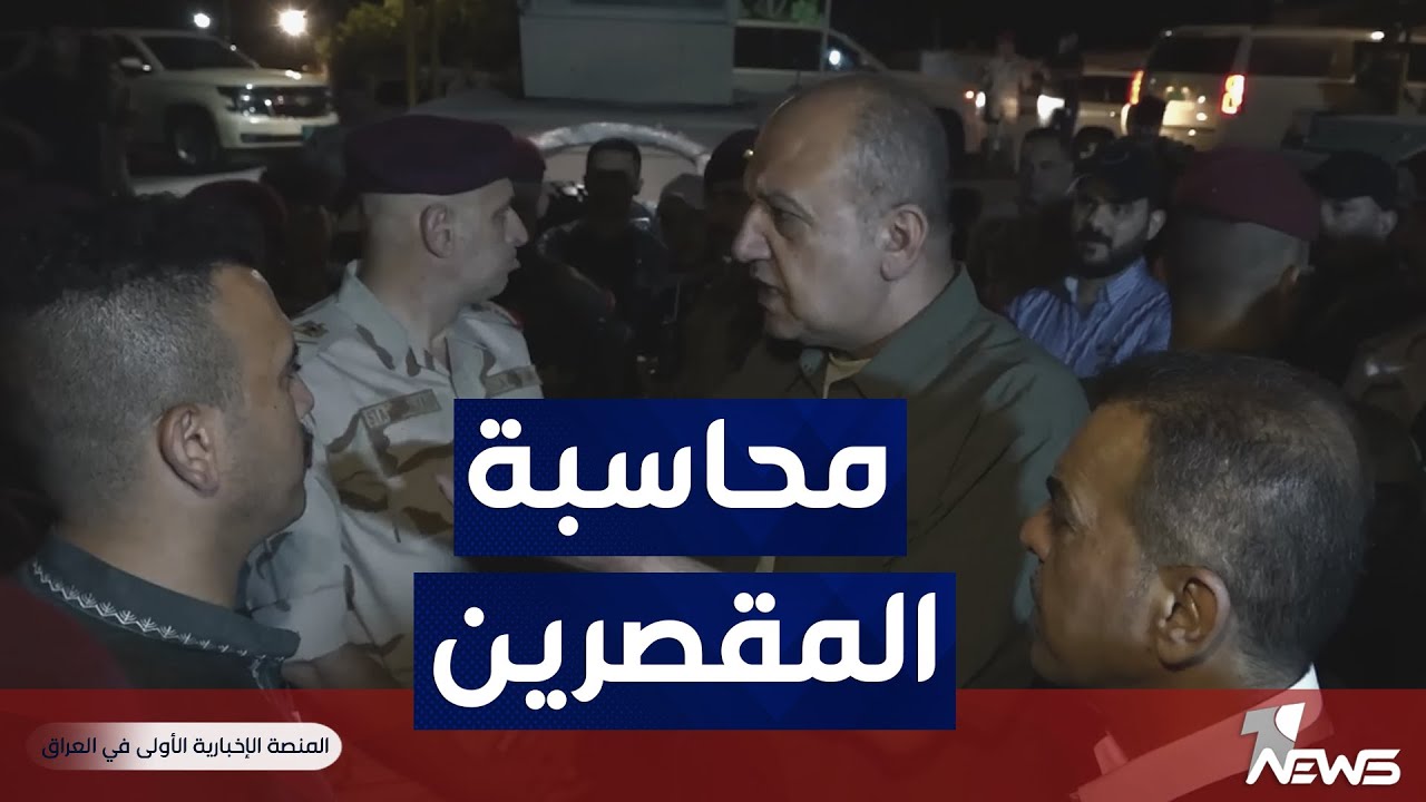 وزير الدفاع ثابت العباسي لاهالي الطارمية : أبوابي مفتوحة لكم وبتعاونكم سينتهي الارهـ*ـاب
