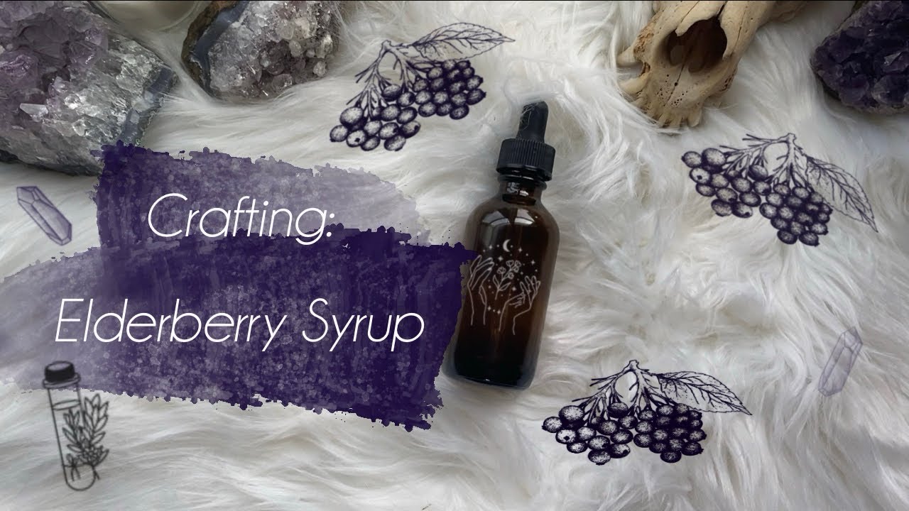 Crafting Elderberry Syrup (Oxymel) | Herbal Crafting