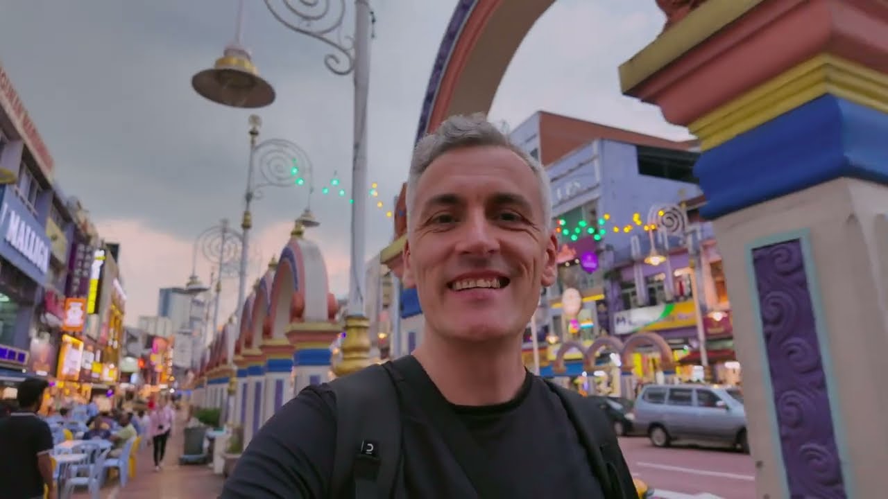 Little India in Kuala Lumpur - Wir besuchen einen Hanuman Tempel.