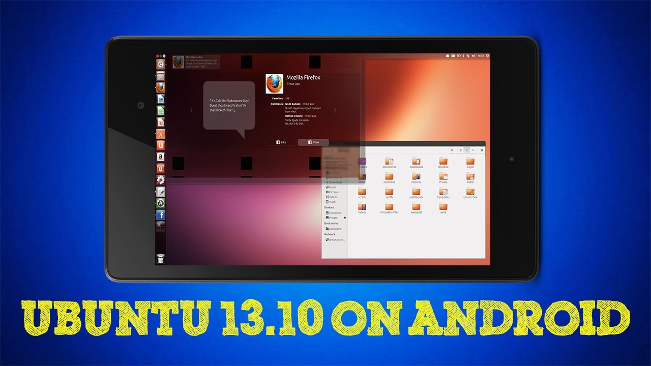 How to Run Ubuntu 13.10 on Android