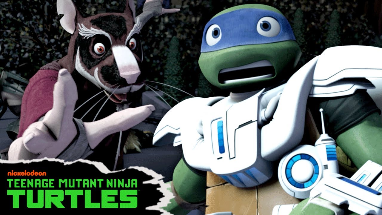 The Turtles Time Travel To Save Splinter! ⏰ | Full Scene | Teenage Mutant Ninja Turtles