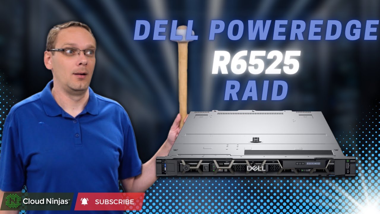 Dell PowerEdge R6525 RAID Overview | RAID Card Options | Installation | RAID 5 Server Configuration