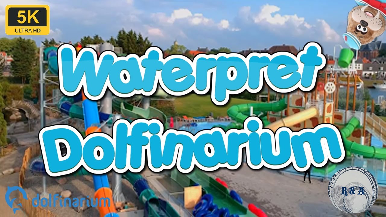 Waterglijbanen Dolfinarium On-Slide WaterPret 4K 60fps