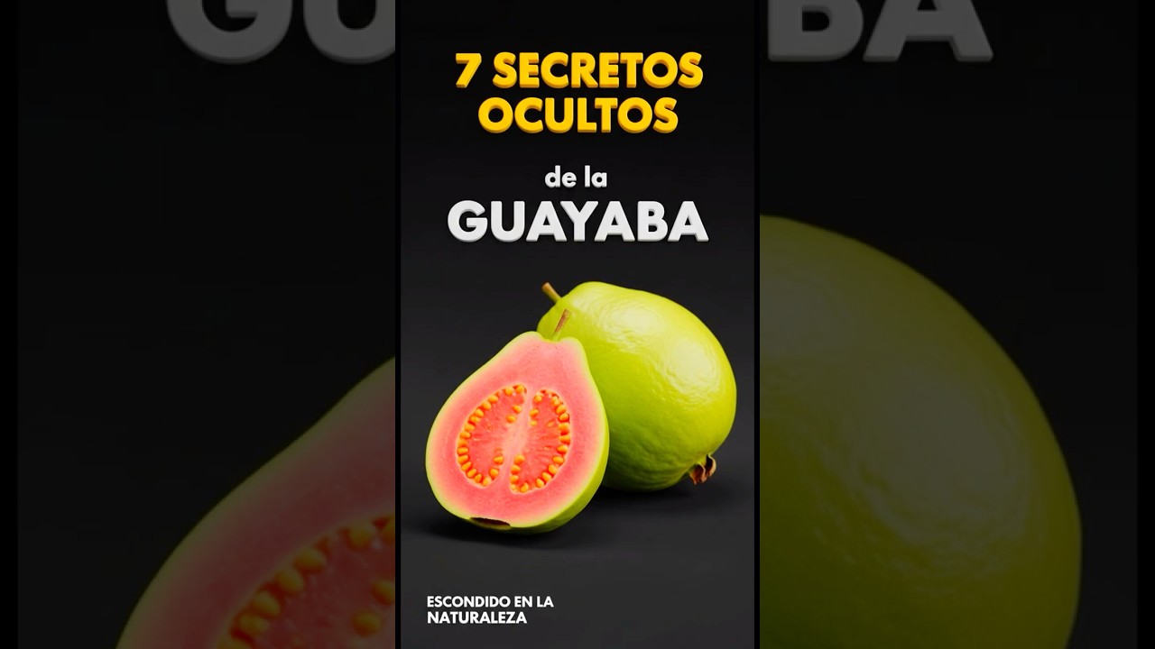 ¡7 BENEFICIOS SECRETOS DE LA GUAYABA QUE NADIE TE HABÍA CONTADO! 😱🌿  
