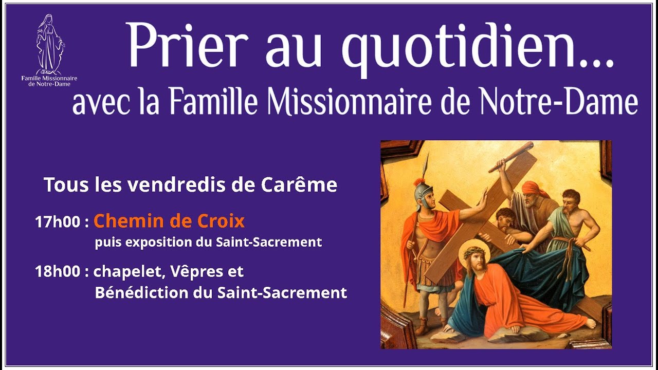 Chemin de croix - vendredi 27 février 2026