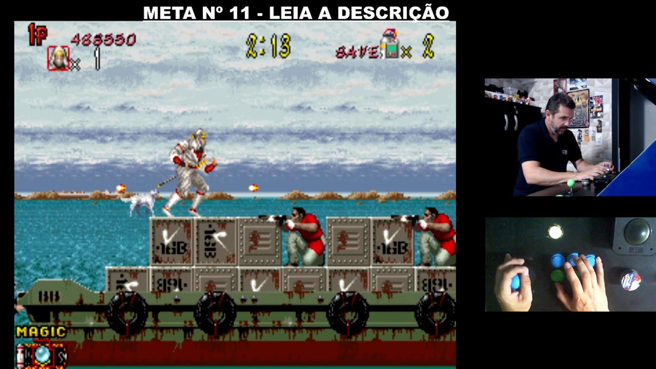 LIVE 15/01 -  MORTAL KOMBAT II 03/12 - OUTRAS METAS EM SEGUIDA.