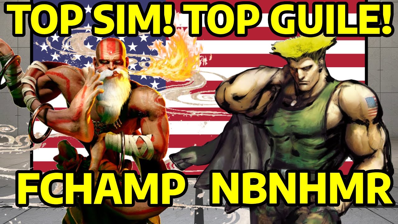 🔥 Street Fighter 6 ➥ FChamp (DHALSIM) VS NBNHMR (GUILE ガイル) 4K Master Ranks 🔥