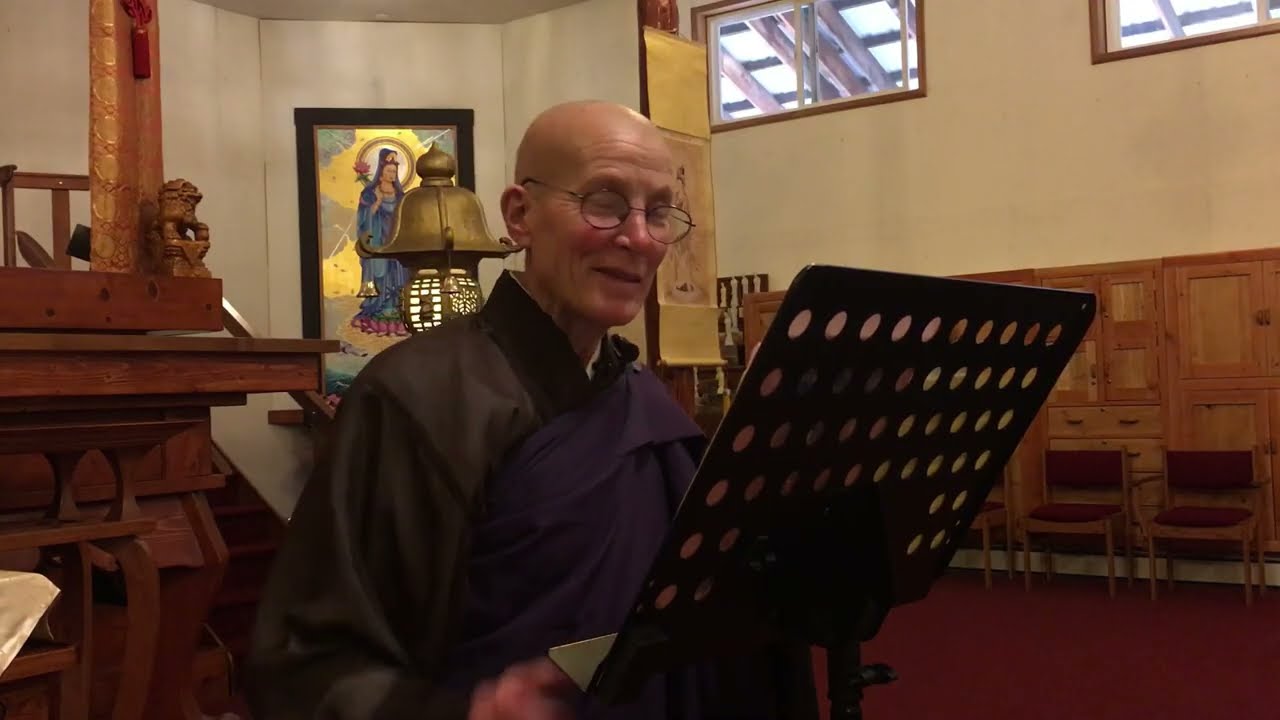 Cultivating Trust in the Buddha's Teaching, A Dharma talk by Rev. Enya Sapp, Shasta Abbey.