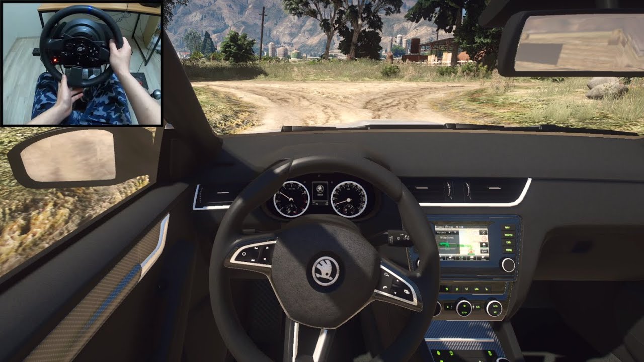2016 Škoda Octavia VRS Estate - POV DRIVE | GTA 5 | Thrustmaster T300RS GT gameplay