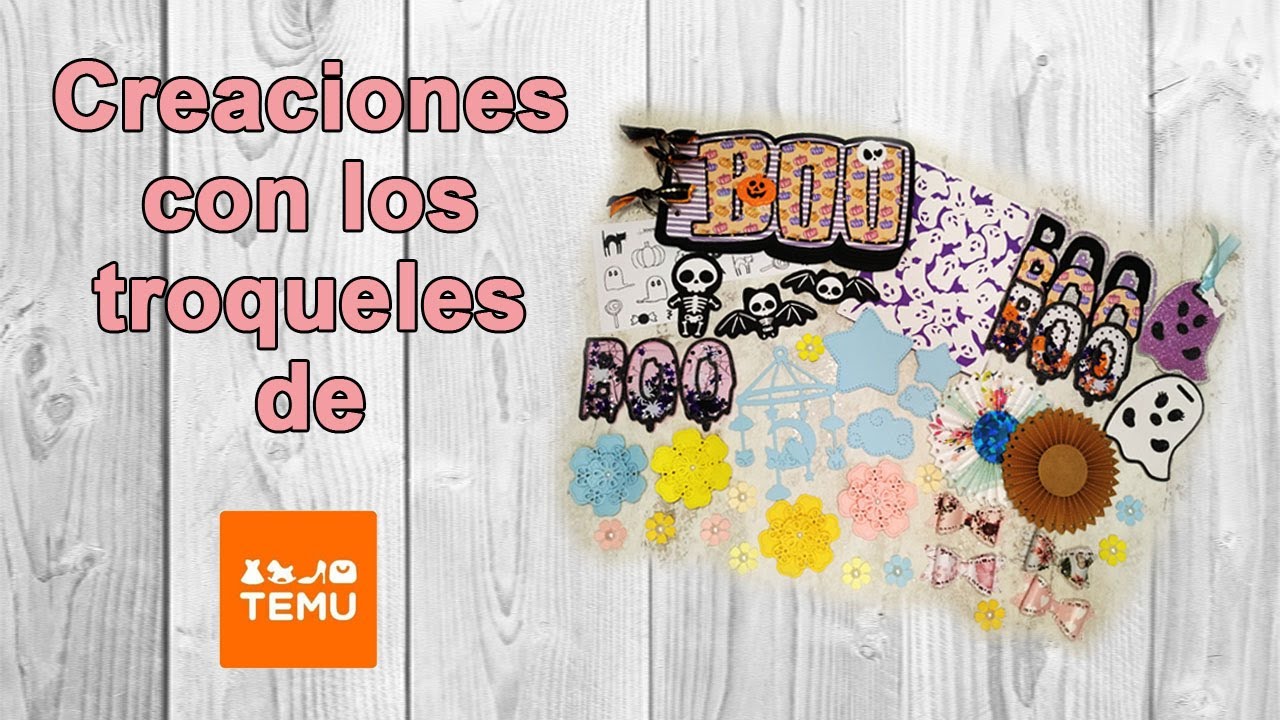 Troqueles de Temu. Creaciones con troqueles de Temu. Reseña de troqueles de Temu. #Temu #TemuFinds