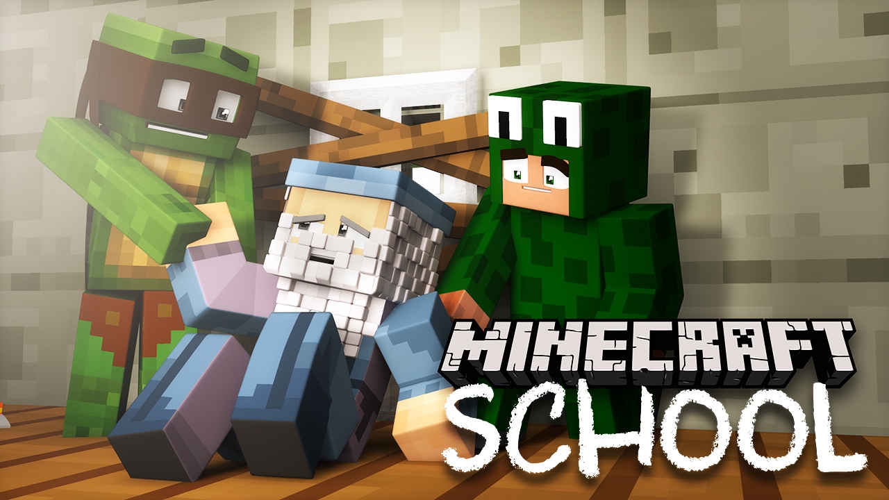 Minecraft School - RESCUING TINYTURTLE & THE HEADMASTER!