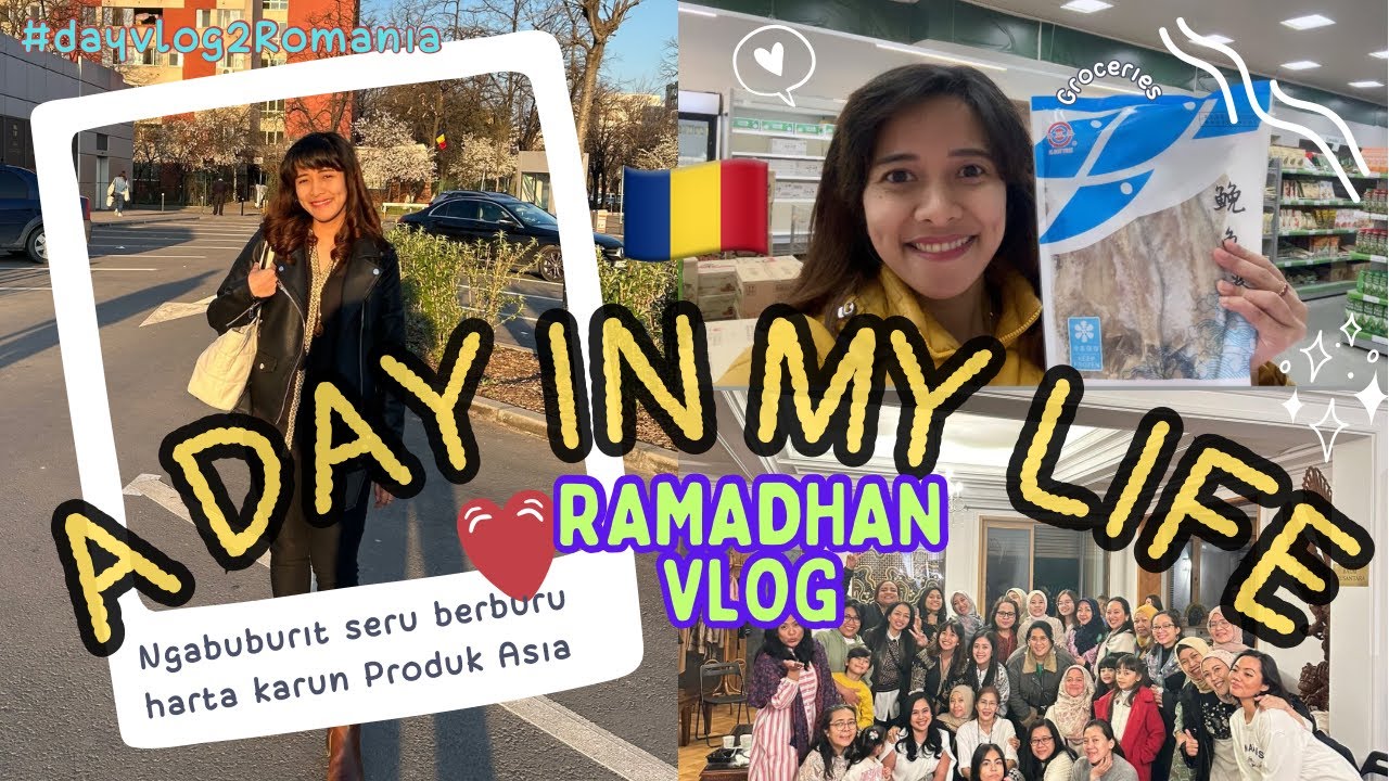 Puasa Pertama Jauh dari keluarga ku tinggal di Eropa || ngabuburit groceries || Bukber di Romania