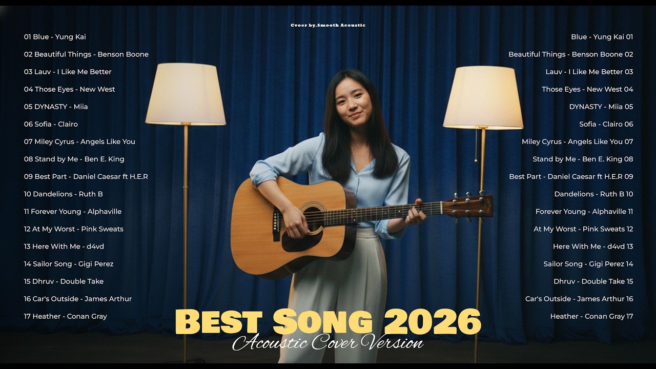 Best Song 2026🔥🎵| New Acoustic Cover Love Song | Cover by Smooth Acoustic
