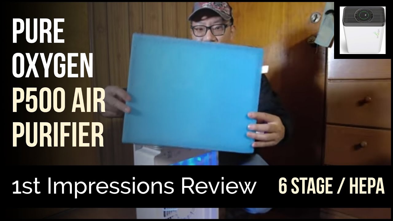 Pure Oxygen P500 Hepa Air Purifier | Setup and First Impressions Review
